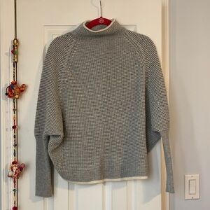 Club Monaco Cashmere Grey Cowl Neck Sweater